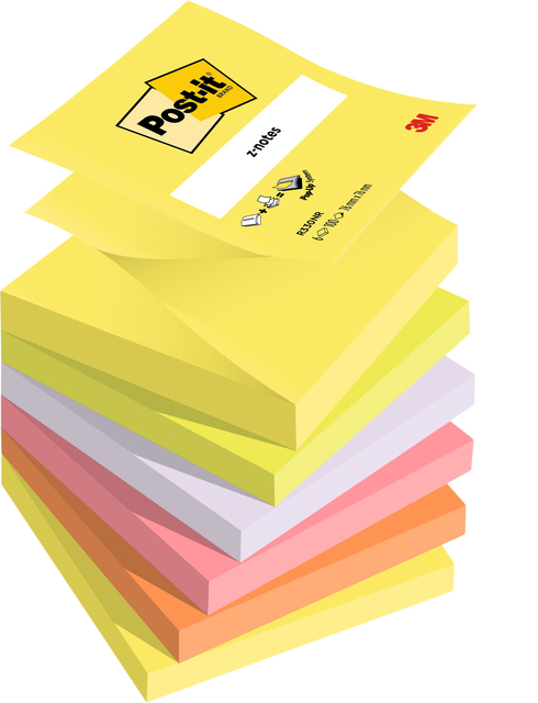 MEMOBLOK 3M POST-IT Z-NOTE R330 76X76MM