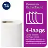 TOILETPAPIER TORK T4 PREMIUM 4LAAGS 150