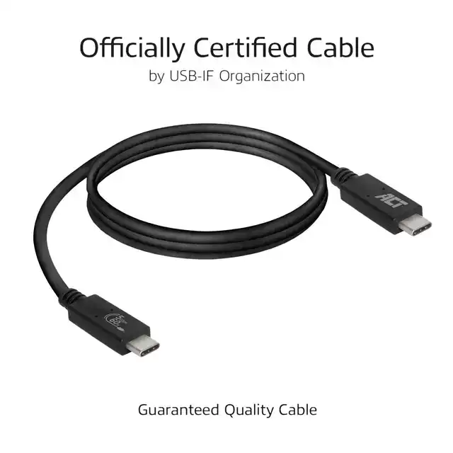 KABEL ACT USB 3.2 USB-C USB-IF GECERT.