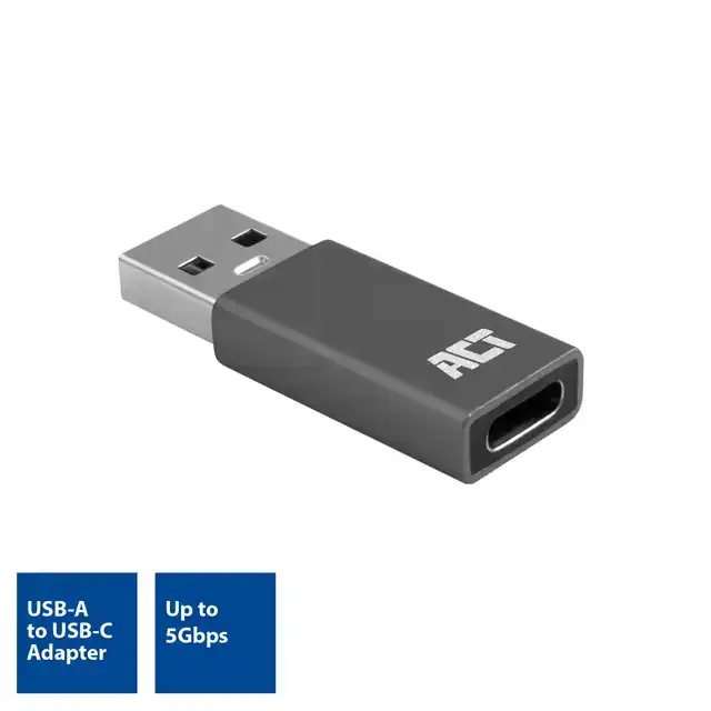 ADAPTER ACT USB-A NAAR USB-C USB 3.2