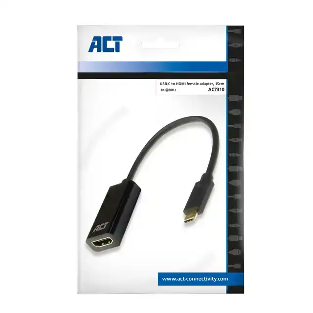 ADAPTER ACT USB-C NAAR HDMI 4K 60HZ
