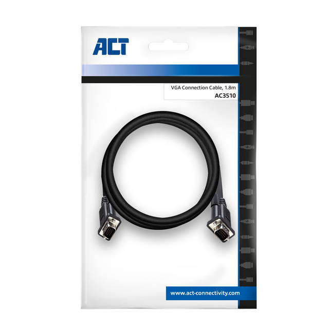 KABEL ACT VGA MONITOR 1.8 METER