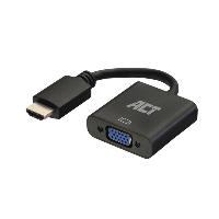 ADAPTER ACT HDMI NAAR VGA MET AUDIO