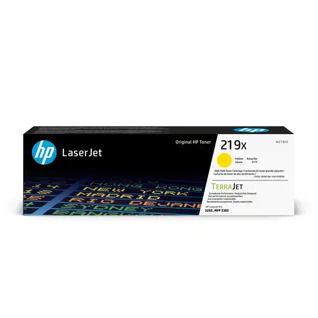 TONERCARTRIDGE HP W2192X 219X GEEL