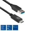 KABEL ACT USB A 3.2 NAAR USB-C 1 METER
