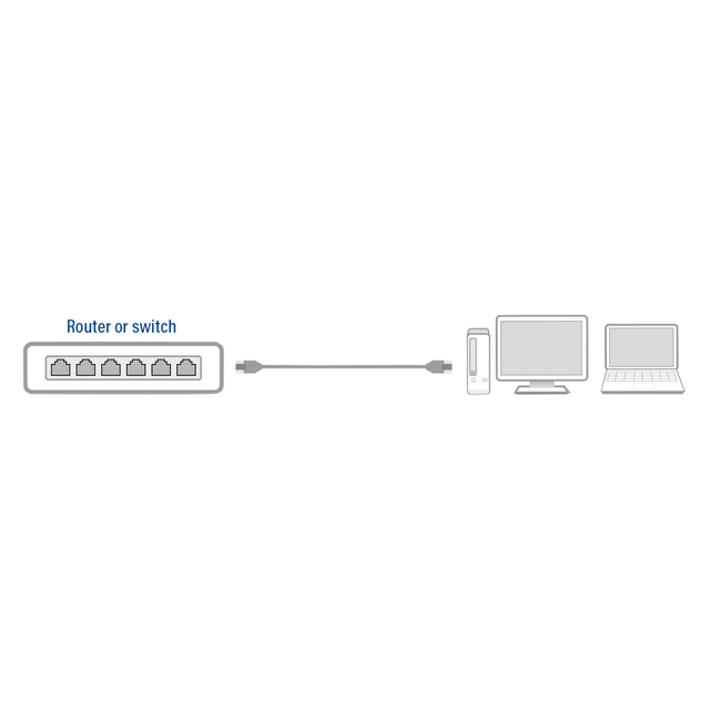 KABEL ACT CAT6 NETWORK KOPER 2 METER