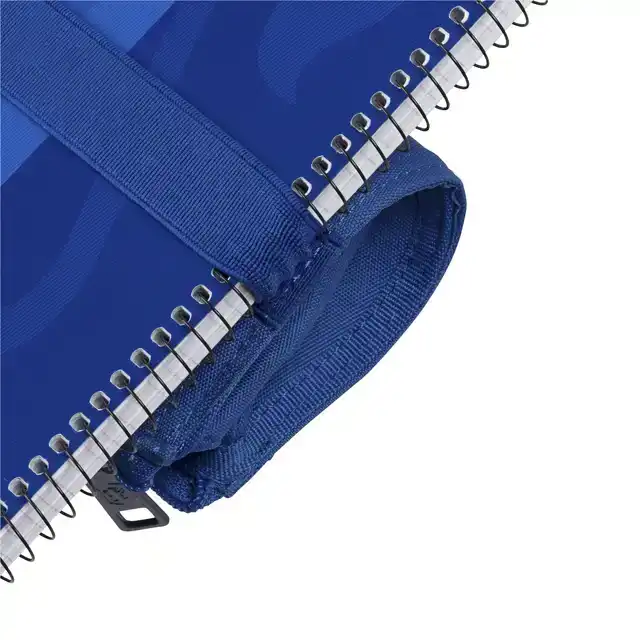PENNENETUI OXFORD STAND-UP BLAUW