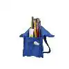 PENNENETUI OXFORD STAND-UP BLAUW