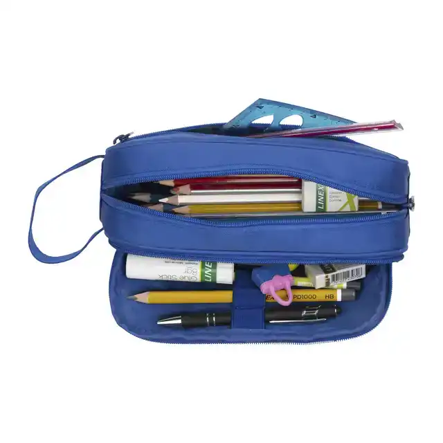 PENNENETUI OXFORD B-SMART BLAUW