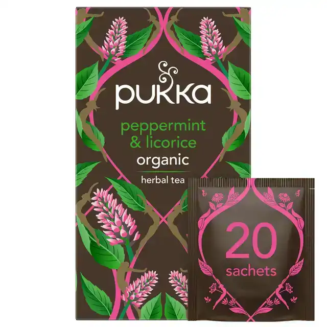 THEE PUKKA PEPPERMINT LICORICE 20