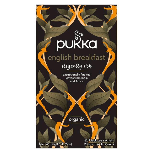 THEE PUKKA ENGLISH BREAKFAST 20 ZAKJES