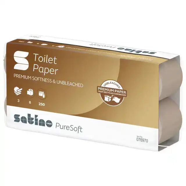 TOILETPAPIER SATINO MT1 PURESOFT 3LAAGS