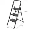 HUISHOUDTRAP BRASQ 3 TREDEN SL300 ZWART