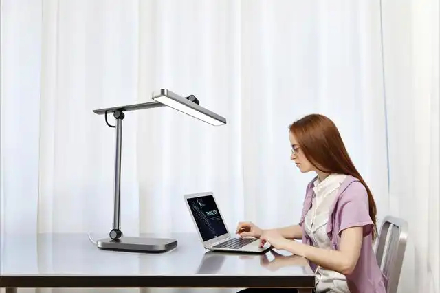 BUREAULAMP UNILUX PURELINE LED GRIJS