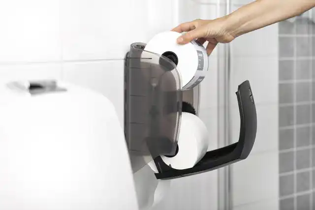 TOILETPAPIERDISPENSER KATRIN SYSTEEMROL