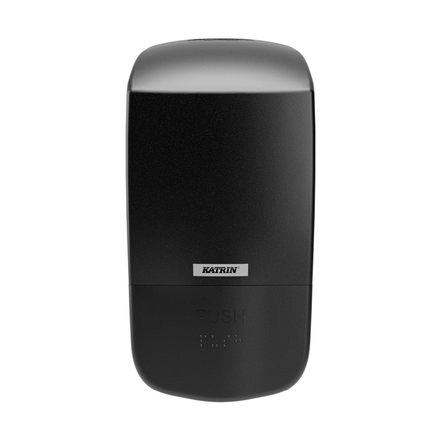 ZEEPDISPENSER KATRIN 500ML ZWART
