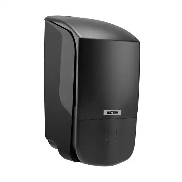 ZEEPDISPENSER KATRIN 500ML ZWART