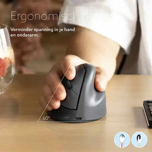 MUIS R-GO ERGONOMISCH HE BASIC WIRELESS