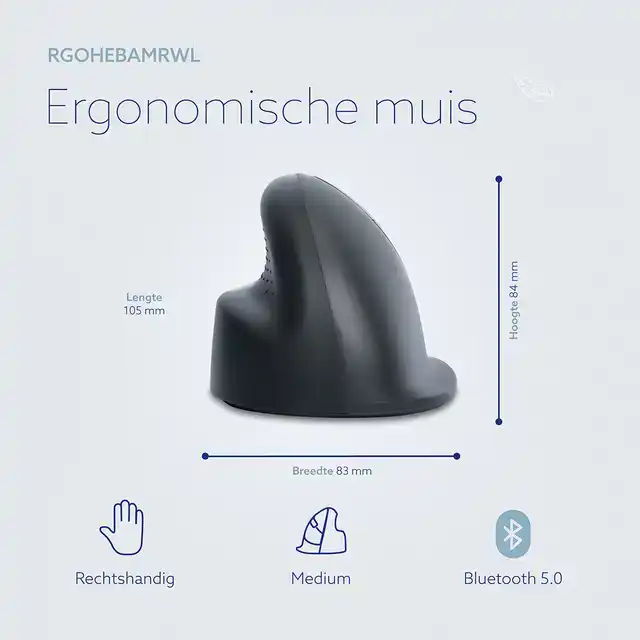 MUIS R-GO ERGONOMISCH HE BASIC WIRELESS