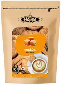 KOEKJES HOPPE COOKIES FAIRTRADE CARAMEL