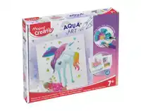 HOBBYSET MAPED CREATIV AQUAART EENHOORN