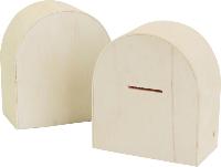 SPAARPOT CREATIV COMPANY HOUT 10X9CM