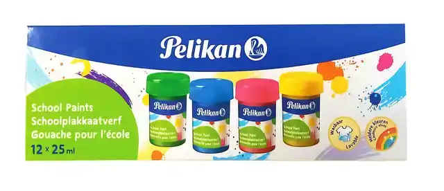 PLAKKAATVERF PELIKAN 20ML ASSORTI