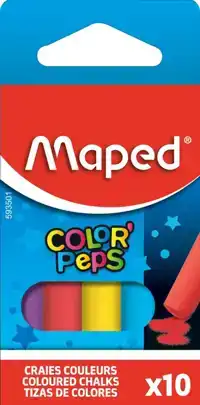 SCHOOLBORDKRIJT MAPED COLOR'PEPS SET