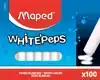SCHOOLBORDKRIJT MAPED WHITE'PEPS DS