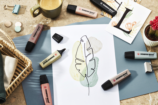 MARKEERSTIFT STABILO BOSS 70/165 NATURE
