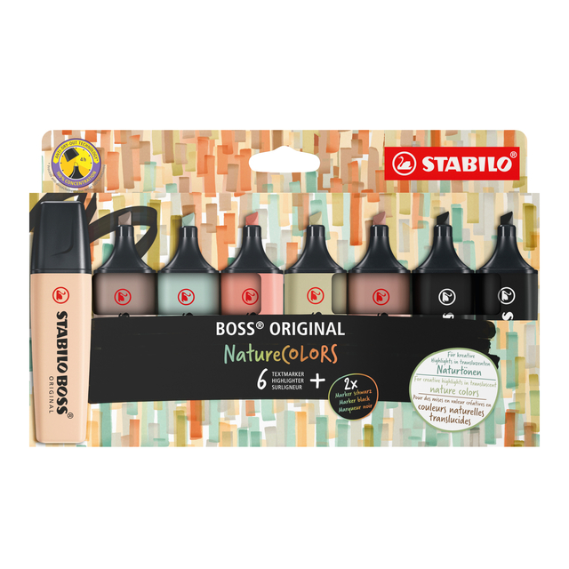 MARKEERSTIFT STABILO BOSS 70/8 ETUI Ã