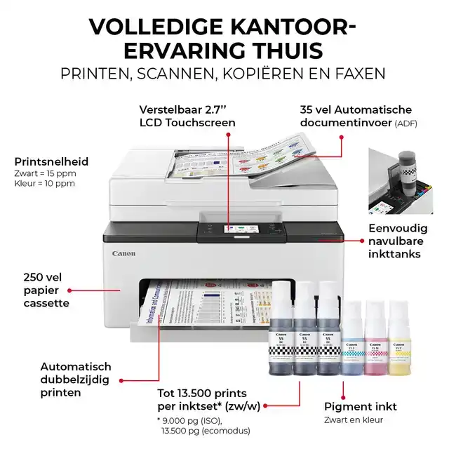 MULTIFUNCTIONAL INKTJET CANON MAXIFY