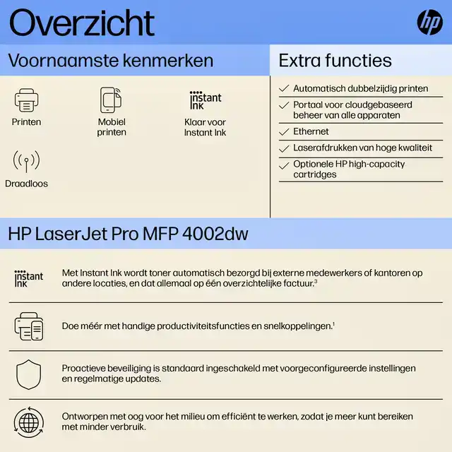 PRINTER LASER HP LASERJET 4002DN