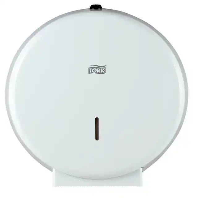 TOILETPAPIERDISPENSER TORK T1 JUMBO WIT