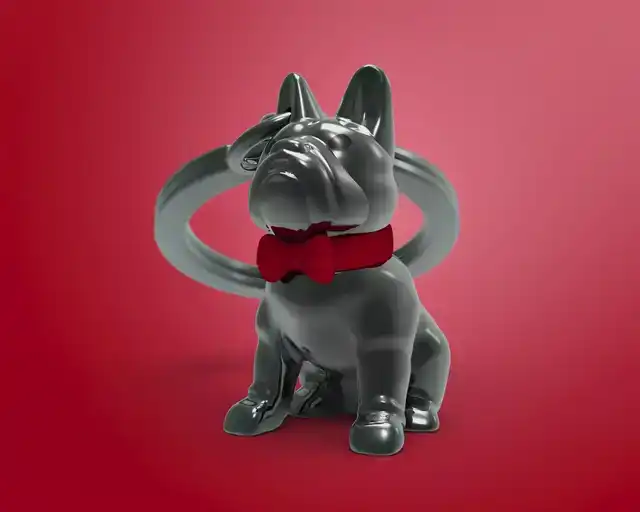 SLEUTELHANGER METALMORPHOSE BULL-DOG METALMORPHOSE