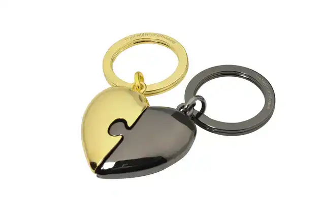 SLEUTELHANGER METALMORPHOSE PUZZELHART METALMORPHOSE