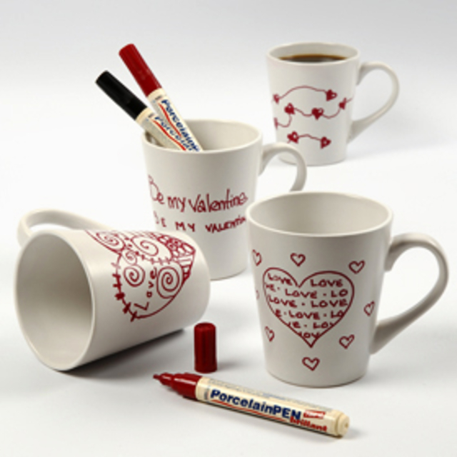 MOK CREATIV COMPANY WIT HOOGTE 10CM