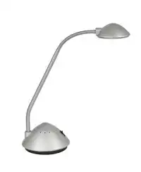 BUREAULAMP MAUL ARC LED ZILVER