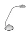 BUREAULAMP MAUL ARC LED ZILVER