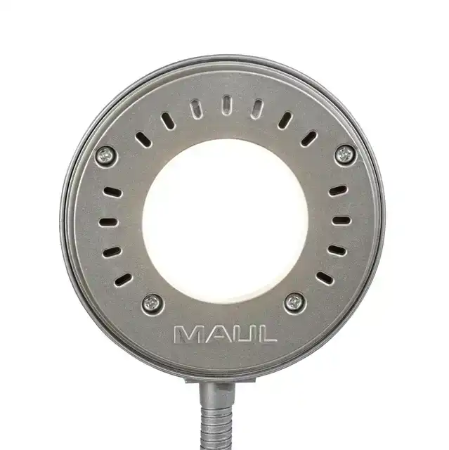 BUREAULAMP MAUL ARC LED ZILVER