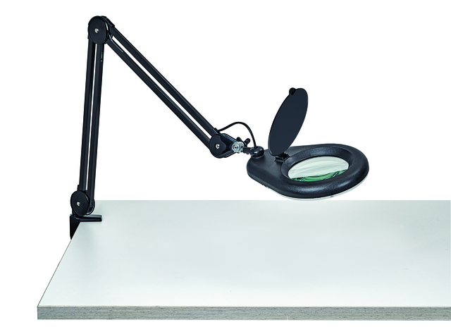 LOEPLAMP MAUL VISO LED TAFELKLEM ZWART