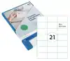 ETIKET RILLPRINT 70X42.4MM MAT