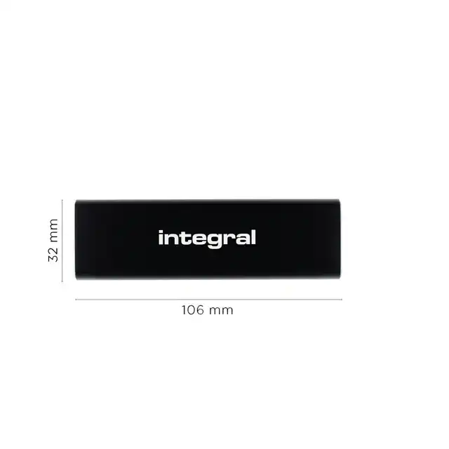 SSD INTEGRAL USB-C EXTERN PORTABLE 3.2