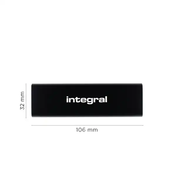 SSD INTEGRAL USB-C EXTERN PORTABLE 3.2