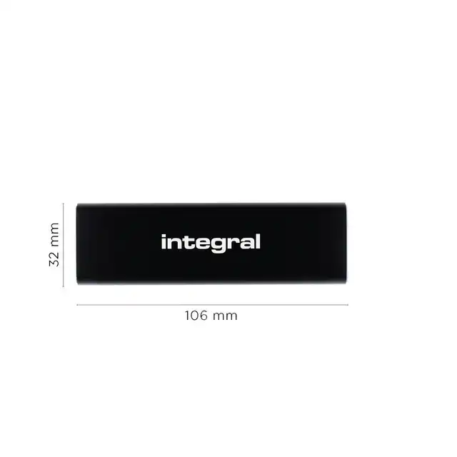 SSD INTEGRAL USB-C EXTERN PORTABLE 3.2