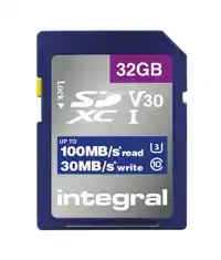 GEHEUGENKAART INTEGRAL SDHC-XC 32GB