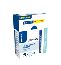 VILTSTIFT PILOT SCA-100 ROND F BLAUW
