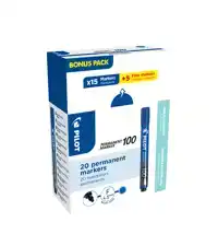 VILTSTIFT PILOT SCA-100 ROND F BLAUW