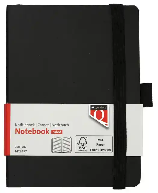 NOTITIEBOEK QUANTORE A6 FLEX LIJN