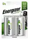 BATTERIJ OPLAADBAAR ENERGIZER D 2ST